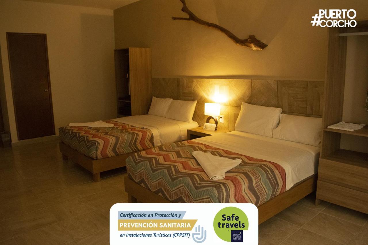 Hotel Puerto Corcho Puerto Morelos Dış mekan fotoğraf