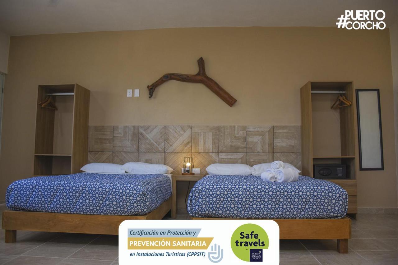 Hotel Puerto Corcho Puerto Morelos Dış mekan fotoğraf