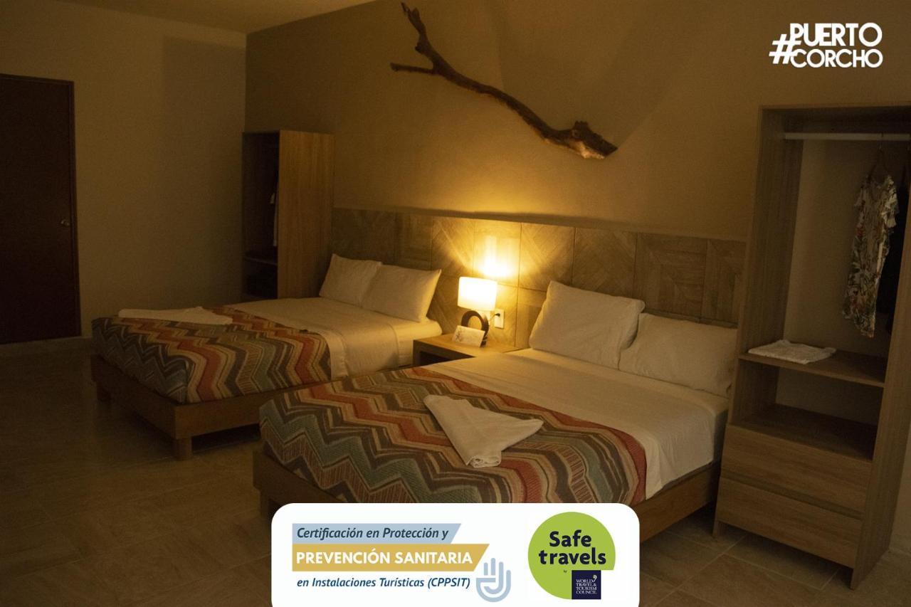 Hotel Puerto Corcho Puerto Morelos Dış mekan fotoğraf